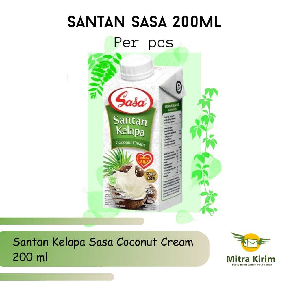 

Sasa Santan Coconut Cream 200 Ml