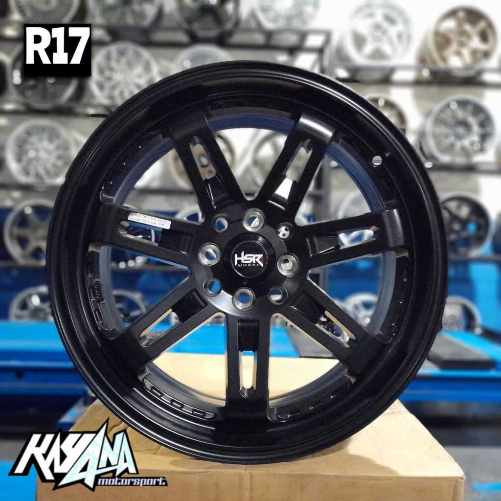 Velg Racing R17 HSR Daimon Untuk Jazz,Avanza,Mobilio,Raize,Roxy Velg Mobil Racing R17