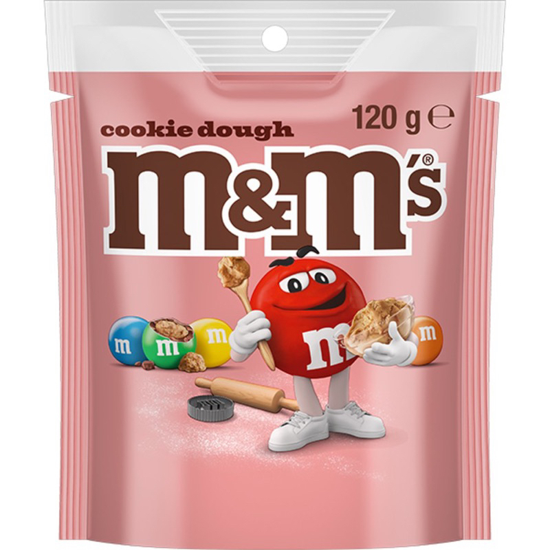 

(READY) M&m's Milk Chocolate Cookie Dough Snack & Share Bag 120g