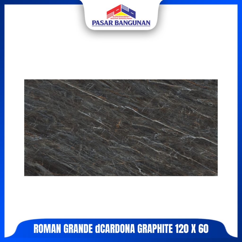 Roman Granit Grande dCardona Graphite 120x60