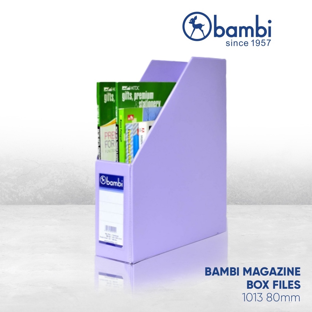 

KODE N97L Bambi Box Magazine File 8 cm 113 Pastel Purple