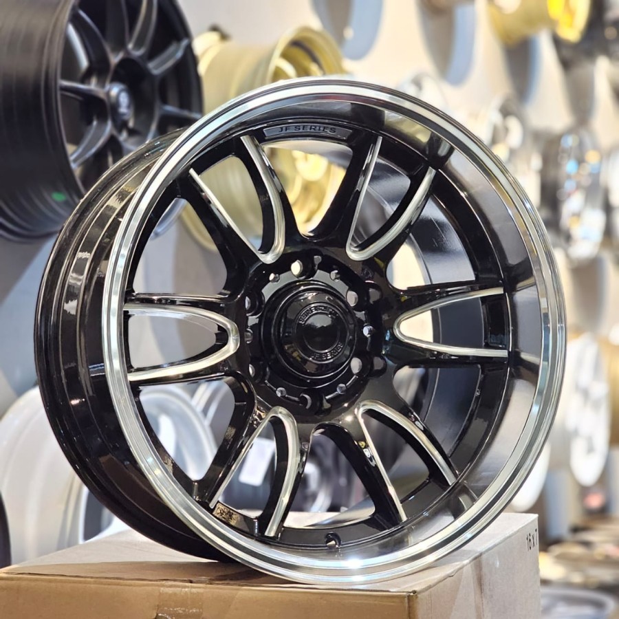 velg racing r18 GAZE JF LUXURY lebar 9,5 velg ring 18 fortuner pajero