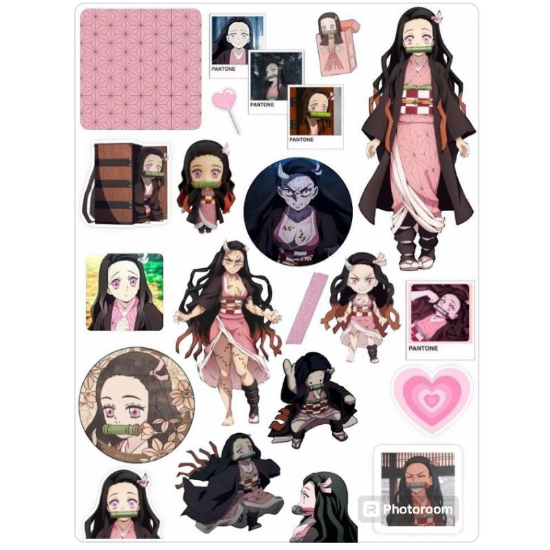 

stiker anime kimetsu no yaiba sticker demon slayer