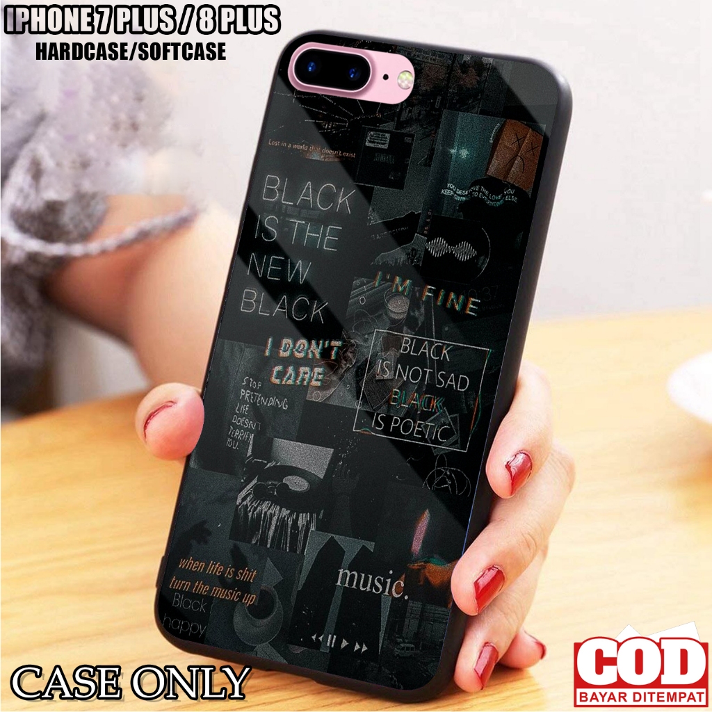 Case IPHONE 7 PLUS / IPHONE 8 PLUS - Casing IPHONE 7 PLUS / IPHONE 8 PLUS [ ATK ] Silikon - Kesing H