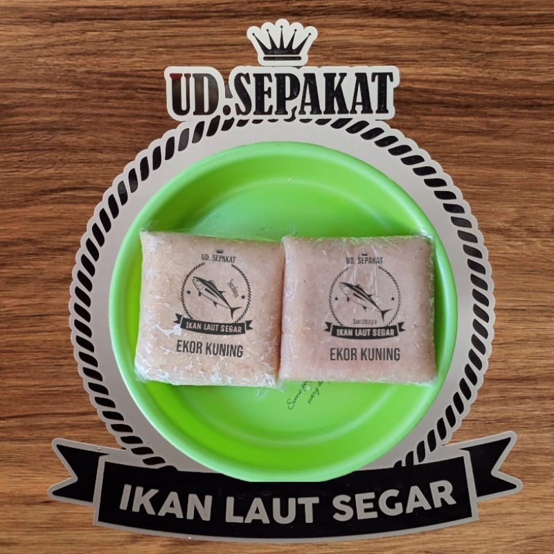 

Ikan Ekor Kuning Giling Murni Super Grade A 1KG