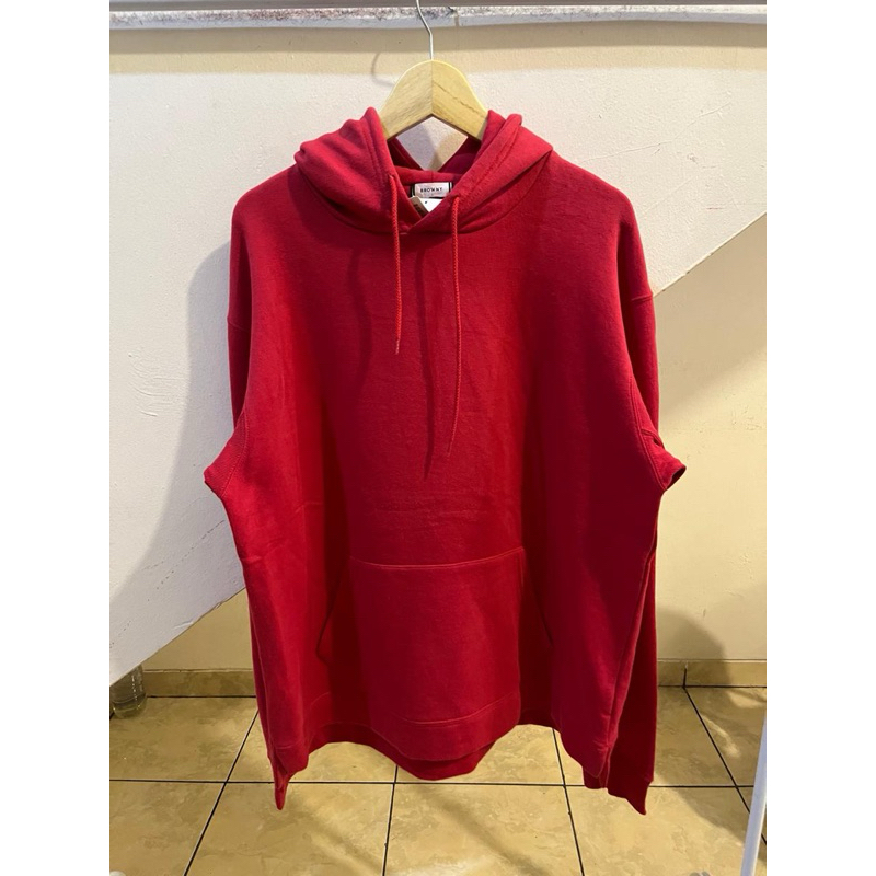 Hoodie Merah Polos