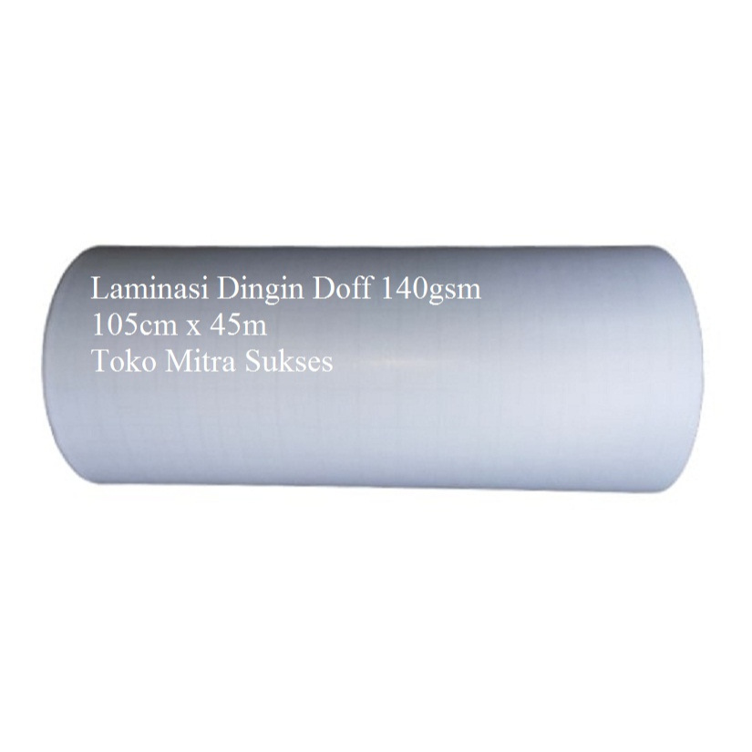 Laminasi Dingin Doff Kulit Jeruk 105cm x 45m x 140gsm