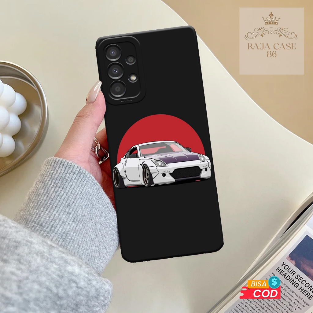 Case Samsung Galaxy A13 - Rajacase - casing Samsung A13 - Motif Softcace Mobil - Pelindung handphone