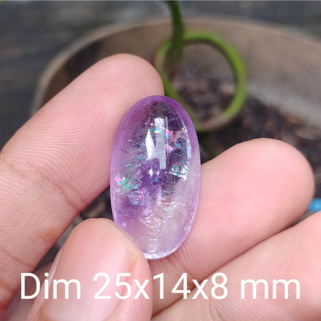 BATU KECUBUNG UNGU PELANGI KALIMANTAN cek batu lainnya ada ruby wulung bacan akik zamrud katilayu ci