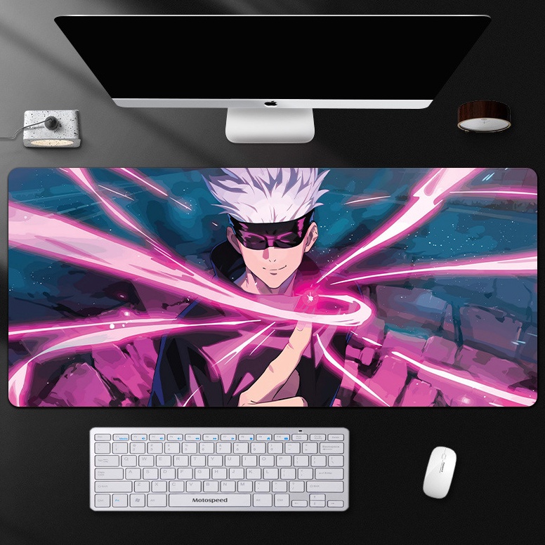 Mouse pad anime jujutsu kaisen 8 x 3 KODE F9P7