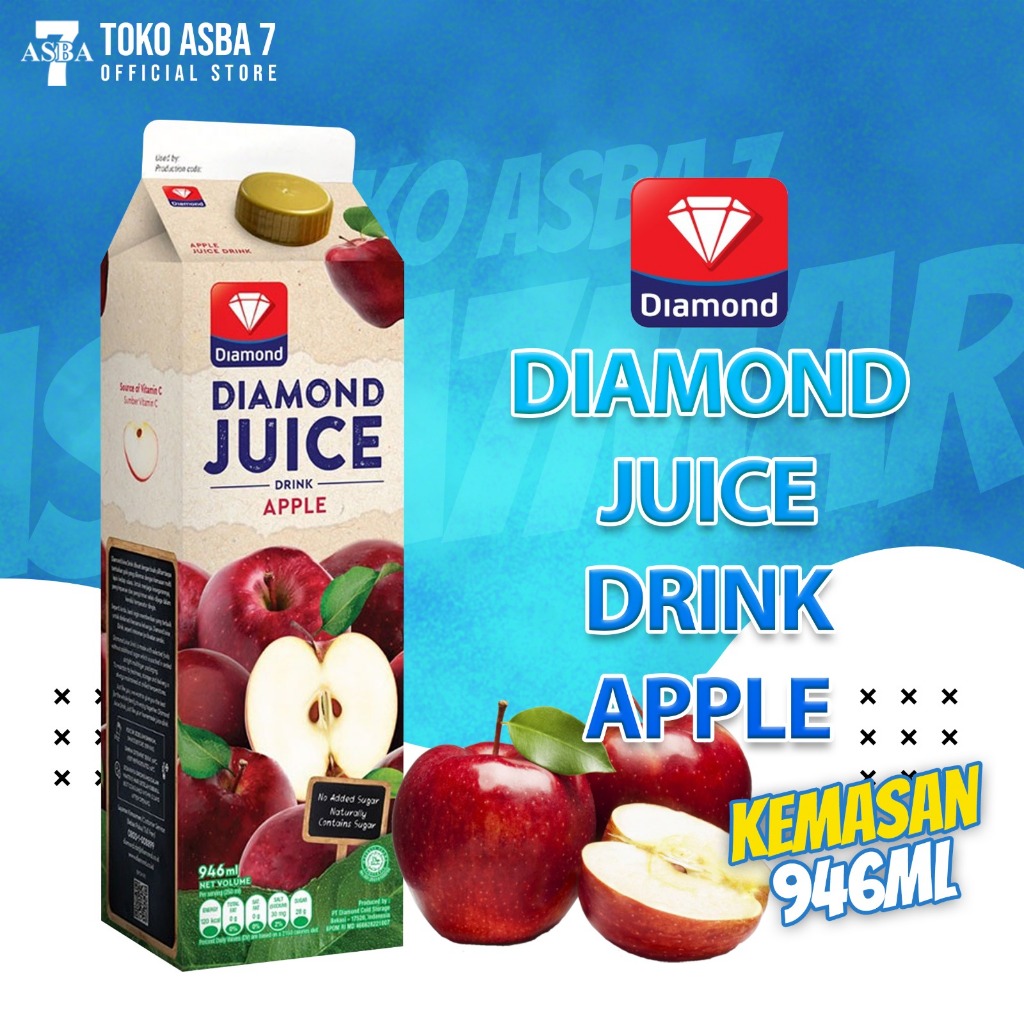 

DIAMOND JUICE DRINK APPLE 946ML