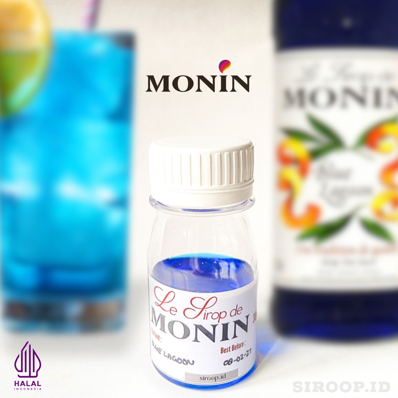 

Repack Monin Syrup Blue Lagoon (30ml,75ml,100ml)