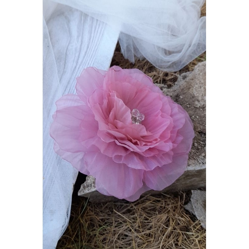 Bros bunga/bros kebaya/bros bunga organza