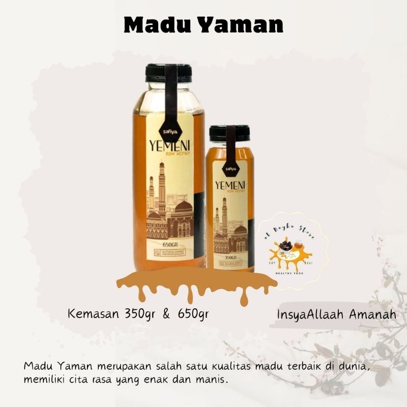 

Madu Yaman / Yameni Raw Honey 350gr & 650gr