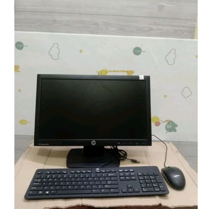 paket komputer siap pakai/mini pc hp ProDesk 400 G3/ LED HP 19 INCI