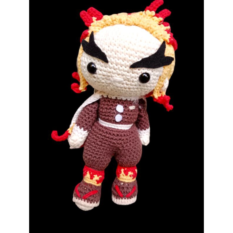 Boneka Rajut Handmade Amigurumi Wibu RENGOKU 1 bh