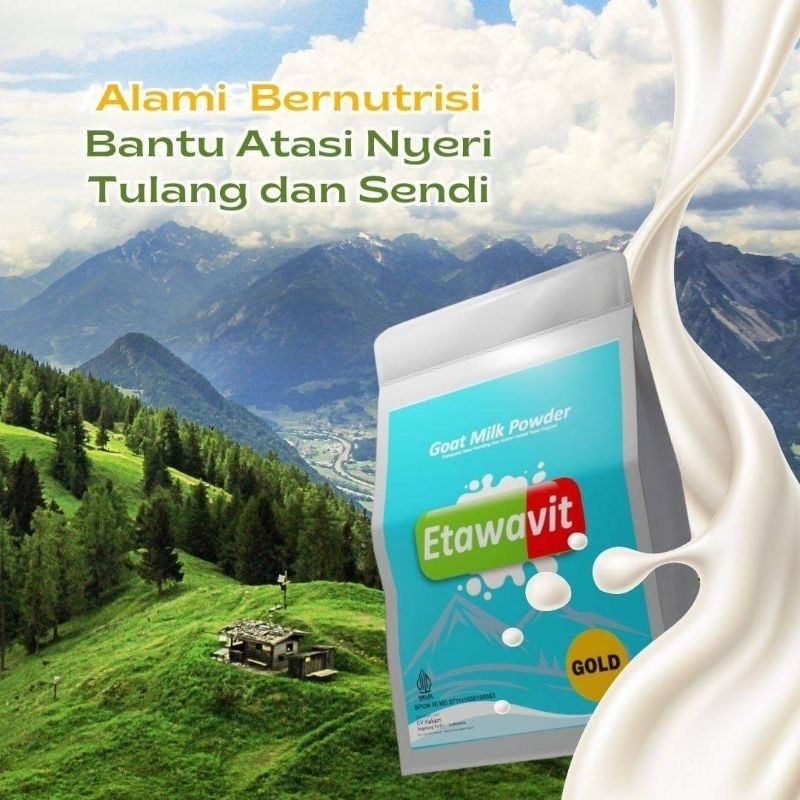 

Susu kambing Etawavit kemasan 1000g