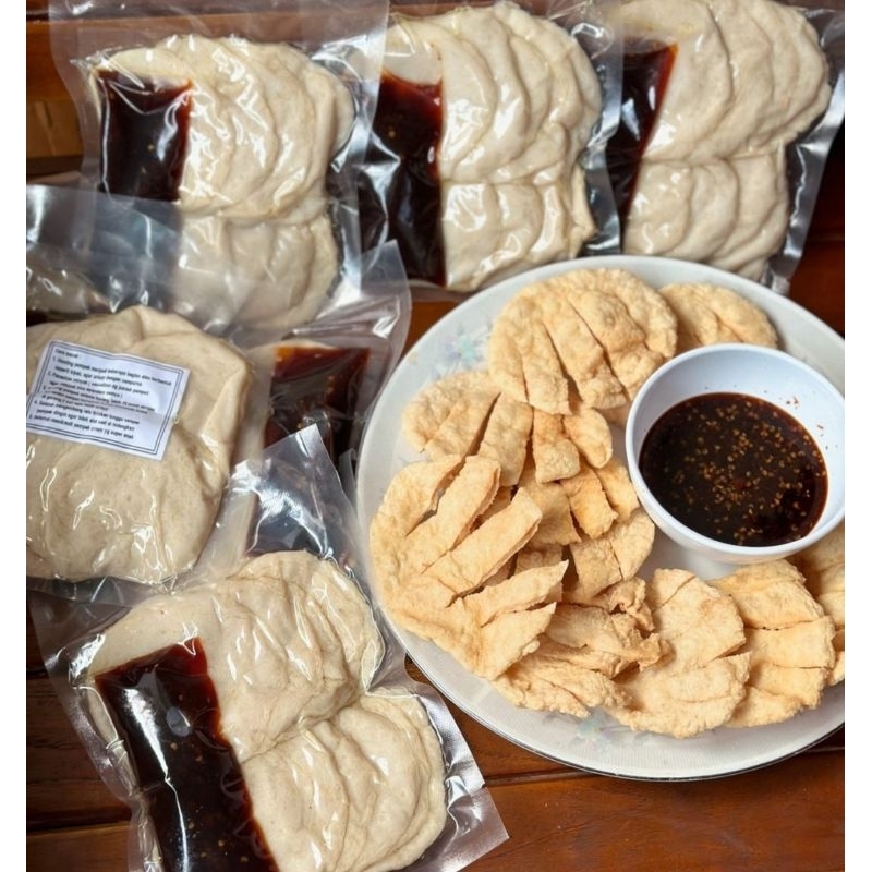 

PEMPEK Krispy enak Lampung isi 10pcs