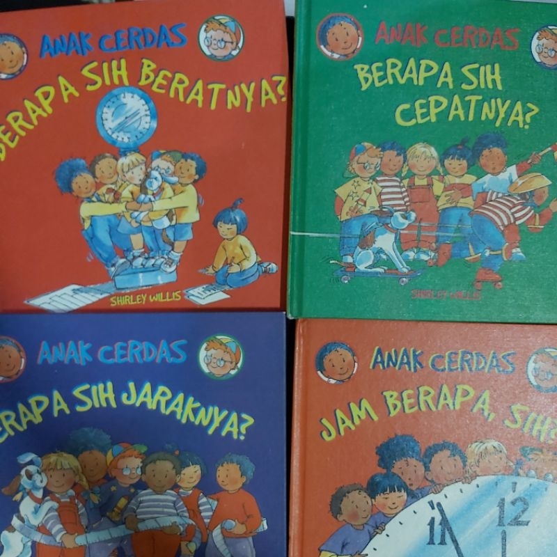 Buku Anak Langka Original ● Cerita Sains Anak Seri Anak Cerdas ☆ Jam Berapa Sih ☆ Berapa Sih Beratny