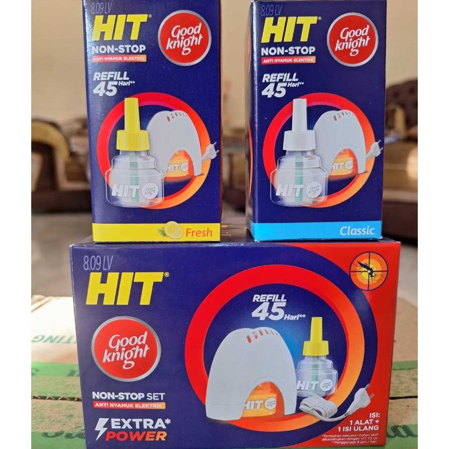 Limited Product Hit Non Stop Refill Isi Ulang Hit Elektrik  Alat Set Hit Elektrik