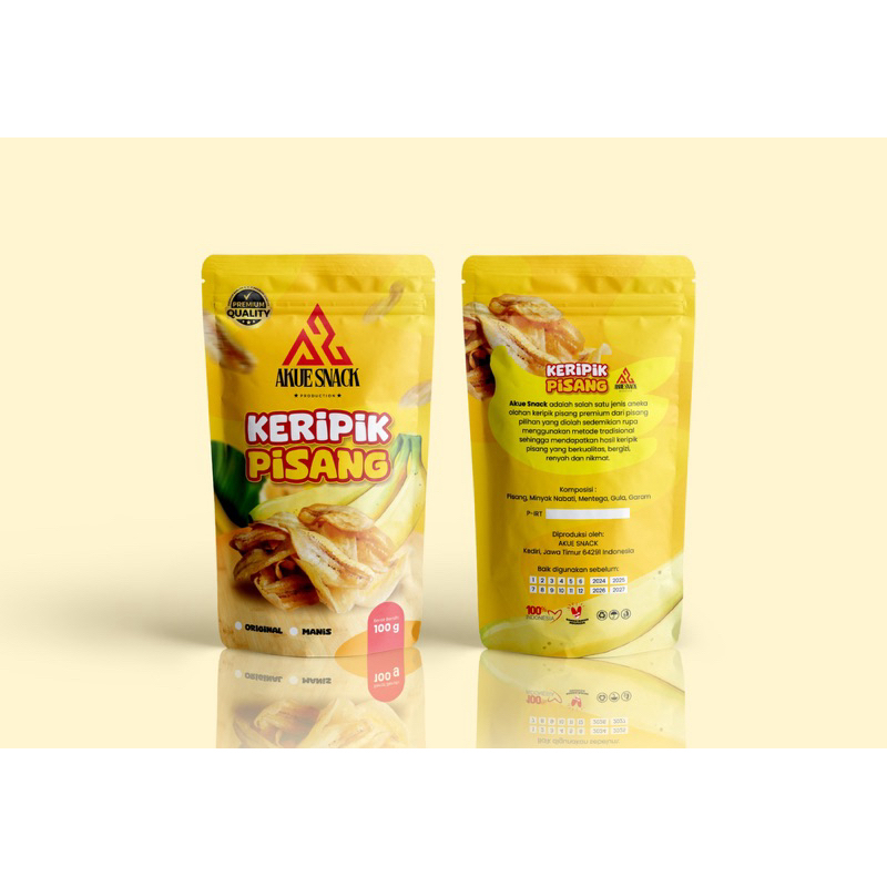 

KERIPIK PISANG BY AKUE SNACK [100gram]