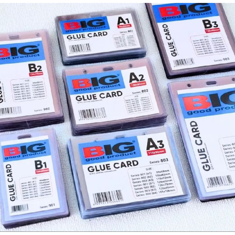 

ID Card Mika B1 B2 B3 B4 /Name Tag / Glue Card / Card Holder / TOP LOADER