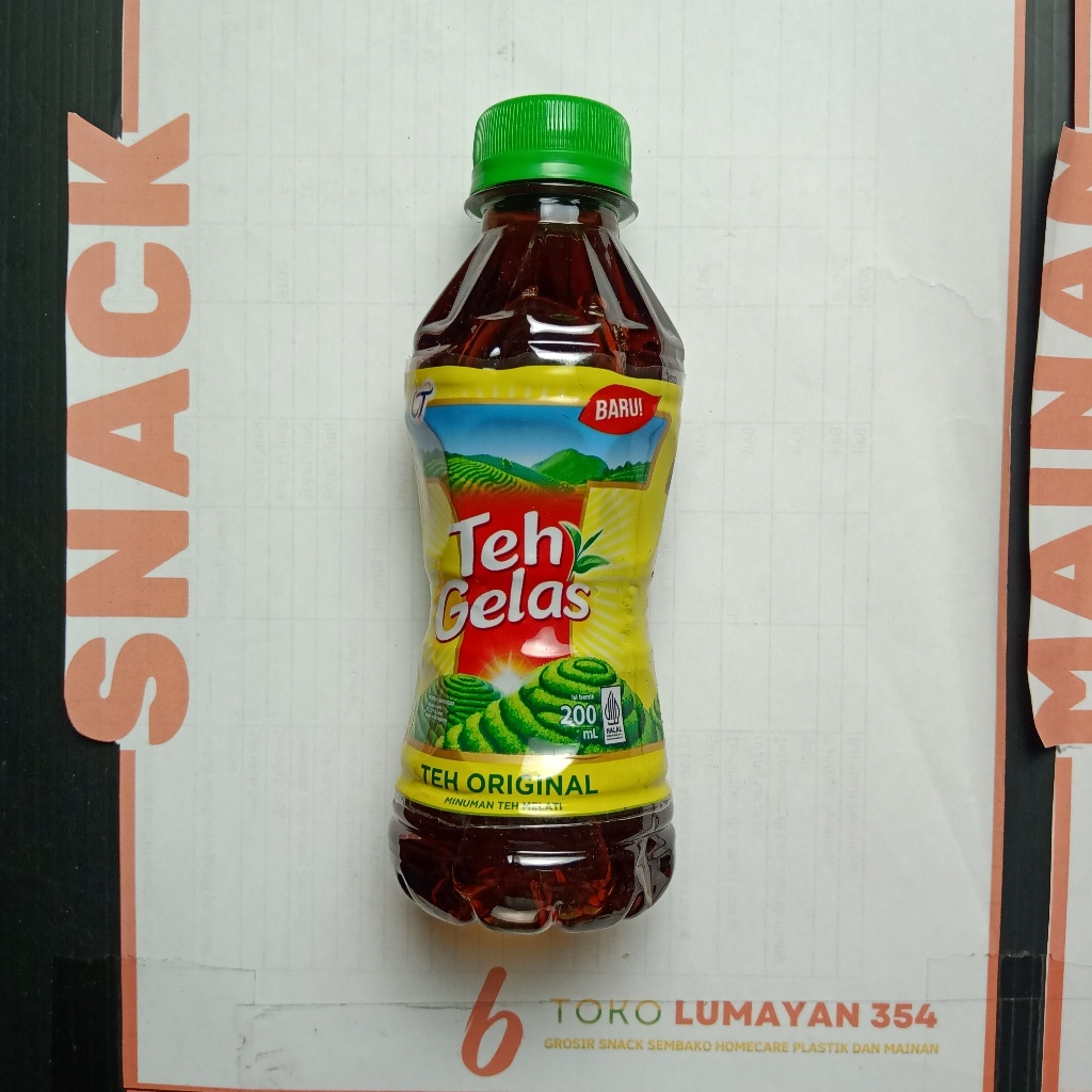 

Teh Gelas botol Kemasan 200 ml