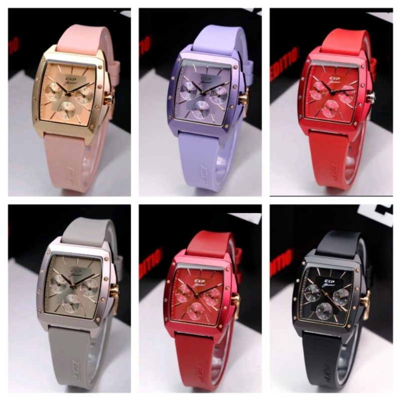Expedition E 6636 / E 6814 /E 6827  Various Colours Jam Tangan Wanita Original