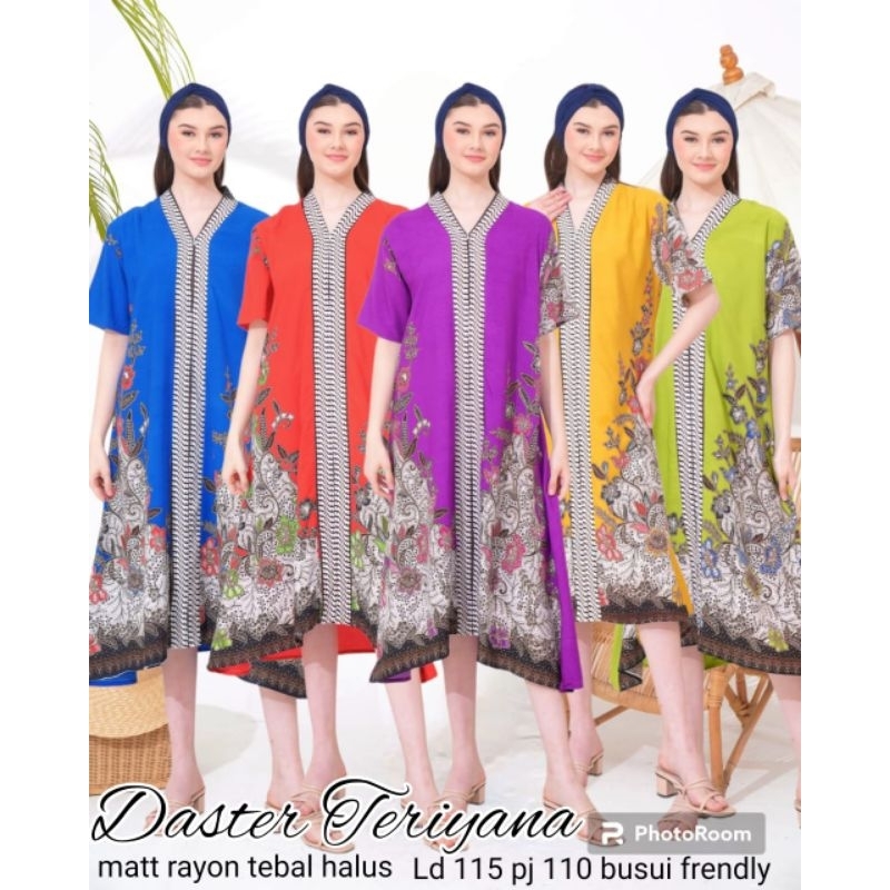 Jessa Batik | Daster Rayon Teriyana Premium Terbaru Busui Friendly