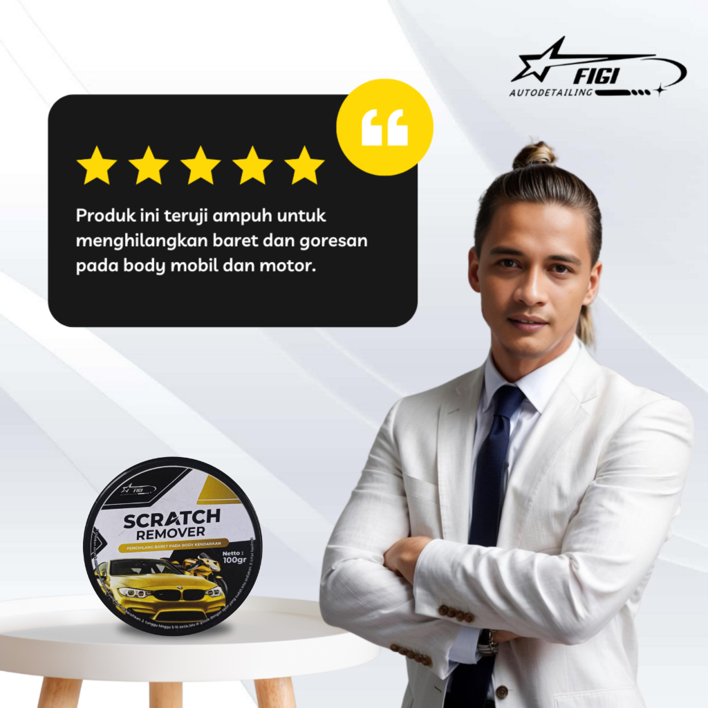 Virgo Penghilang Baret Lecet Mobil dan Motor Helm Scratch Remover