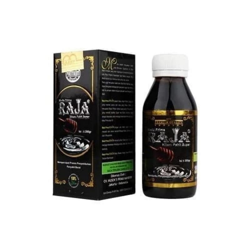 

Madu Prima Raja Hitam Pahit Super 200gr
