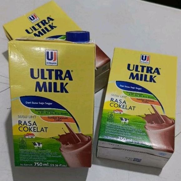 

ULTRAMILK susu cokelat 750ml