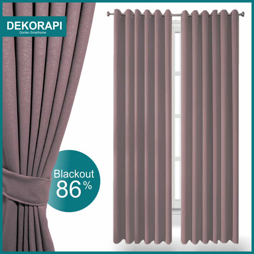 RB2 DEKORAPI GORDEN BLACKOUT PREMIUM (tinggi 210,220,230)