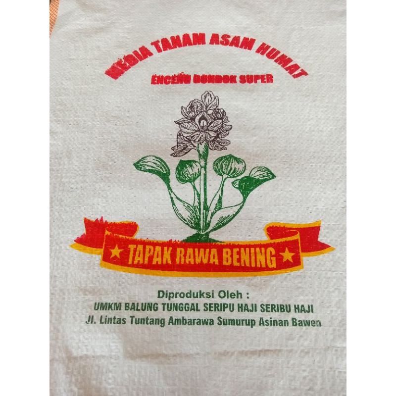 MEDIA TANAM ASAM HUMAT ENCENG GONDOK
