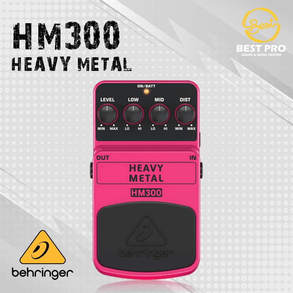 EFEK GITAR BEHRINGER HM300 (HEAVY METAL)