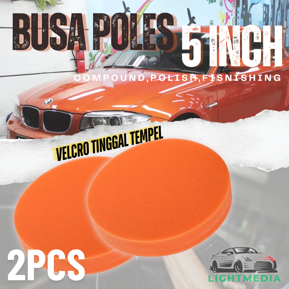 Busa poles 5 inch 2pcs