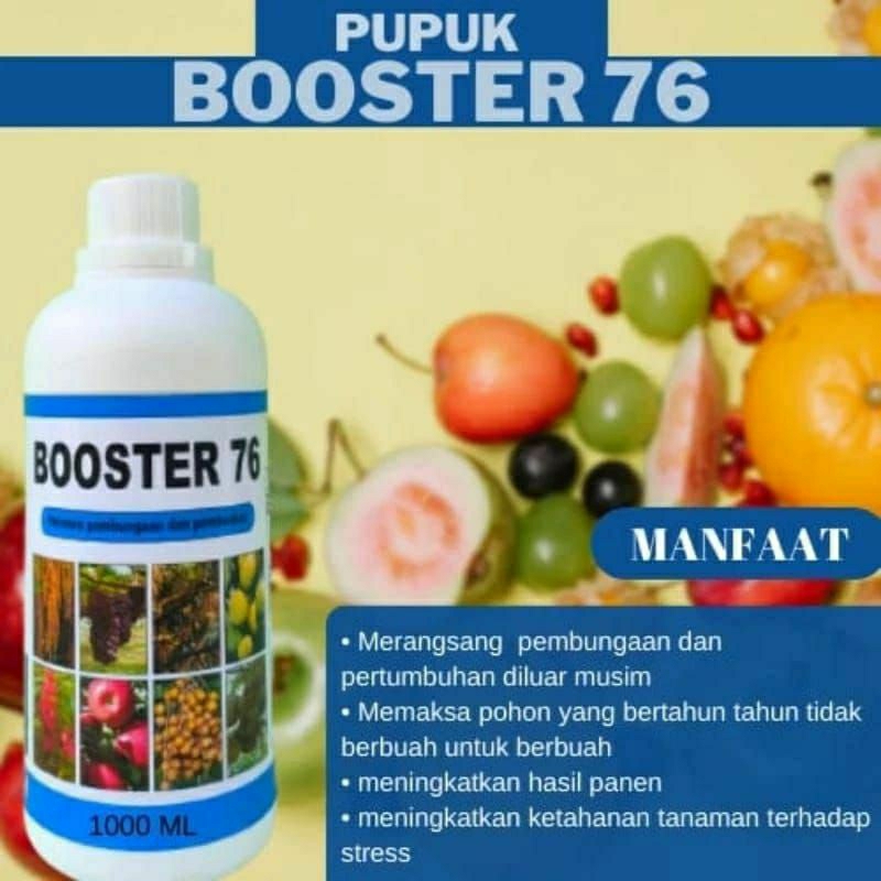 pupuk booster76 1 LITER BISA COD