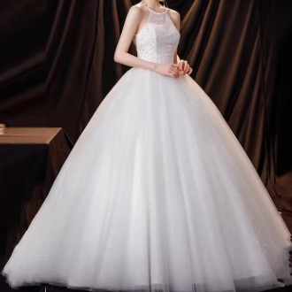 WEDDING DRESS HALTHER BERKILAU  WEDDING DRESS GOWN LACE GOWN WEDDING DRESS SIMPLE