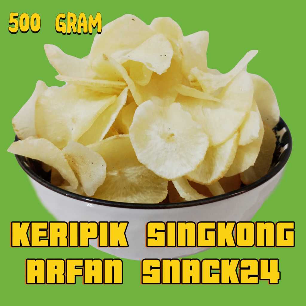 

KERIPIK SINGKONG GURIH ORIGINAL 500 GRAM