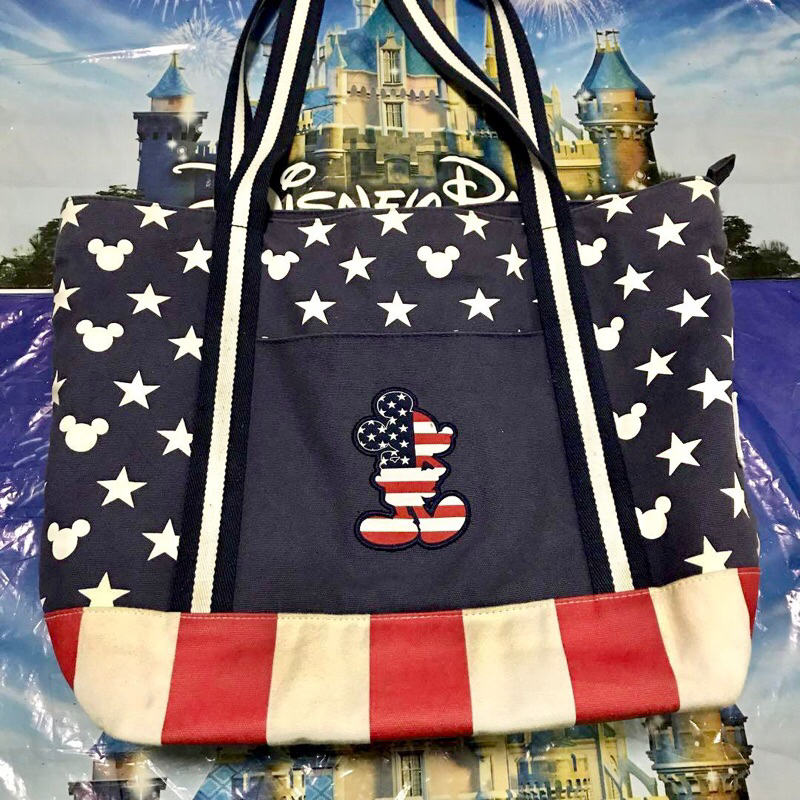 Tote bag tas Mickey Disneyland Hongkong