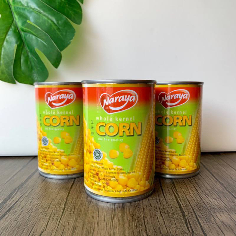 

Naraya jagung pipil kaleng 425g