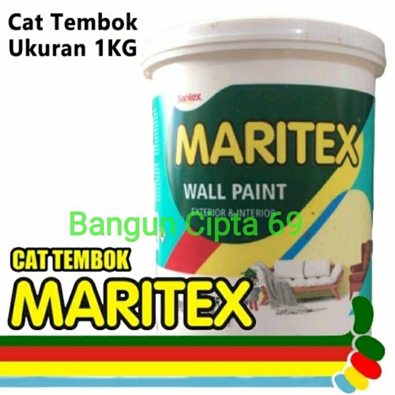cat air maritex/cat tembok eksterior &  interior