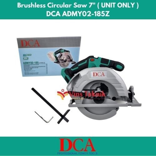 Cordless Brushless Circular Saw 7" DCA ADMY02-185 UNIT ONLY