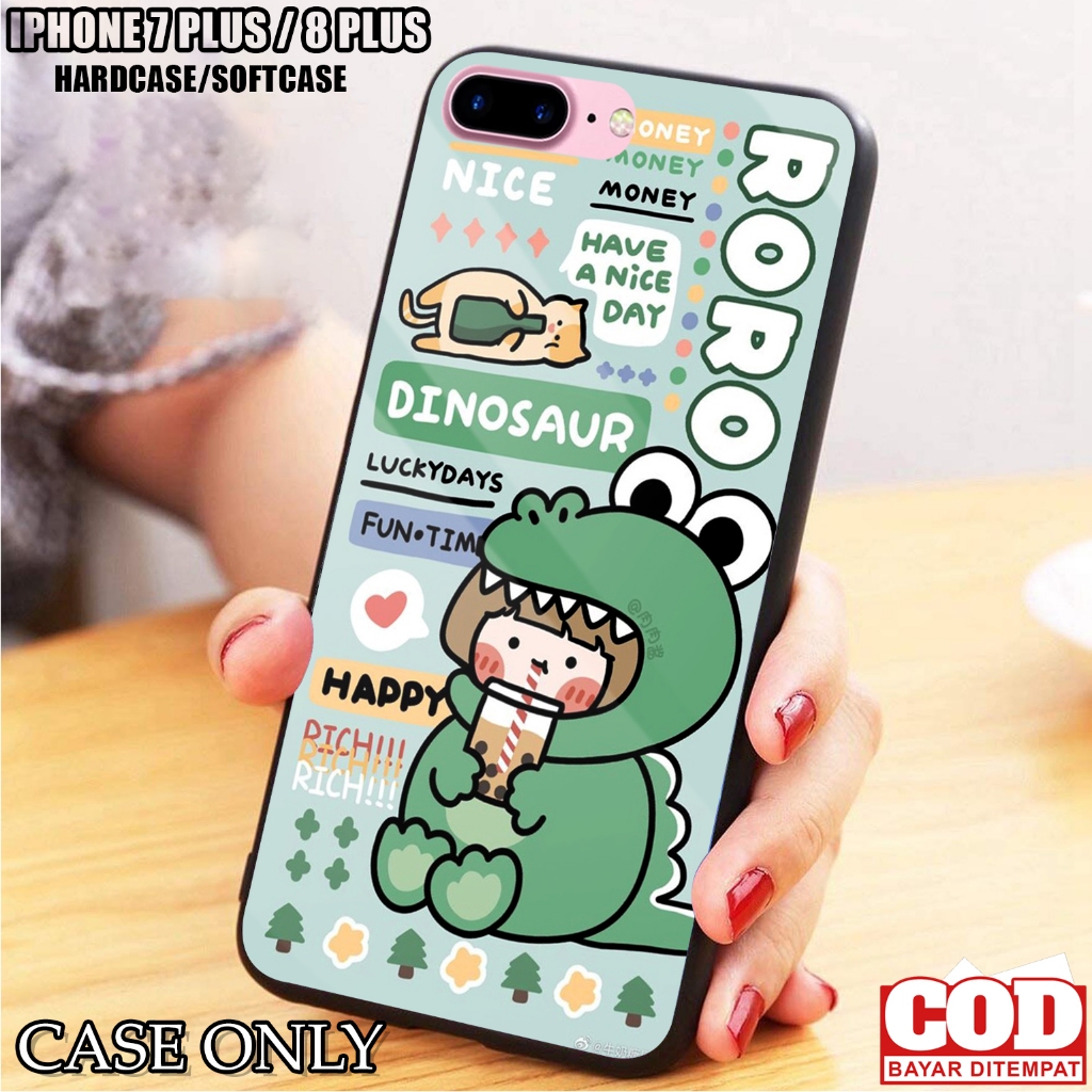 Case IPHONE 7 PLUS / IPHONE 8 PLUS - Casing IPHONE 7 PLUS / IPHONE 8 PLUS [ RJ ] Silikon - Kesing Hp