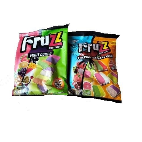 

Permen FRUZZ - Fruit Combo Chewy Candy - 100 gr ZAK