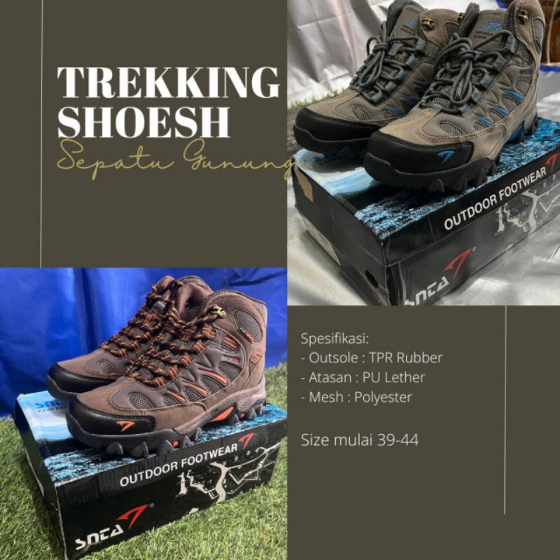 SEPATU GUNUNG DAN HIKING SNTA TIPE 493