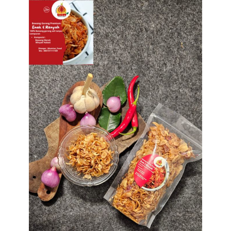 

Bawang Goreng Pacet Berkualitas Super Premium Grade-A 100% Asli Tanpa Campuran Tepung 200 gram termurah kemasan pouch