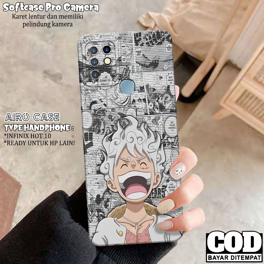 Case INFINIX HOT 10 Terbaru - Softcase INFINIX HOT 10 - Fashion Case ANIME - Casing INFINIX HOT 10 -