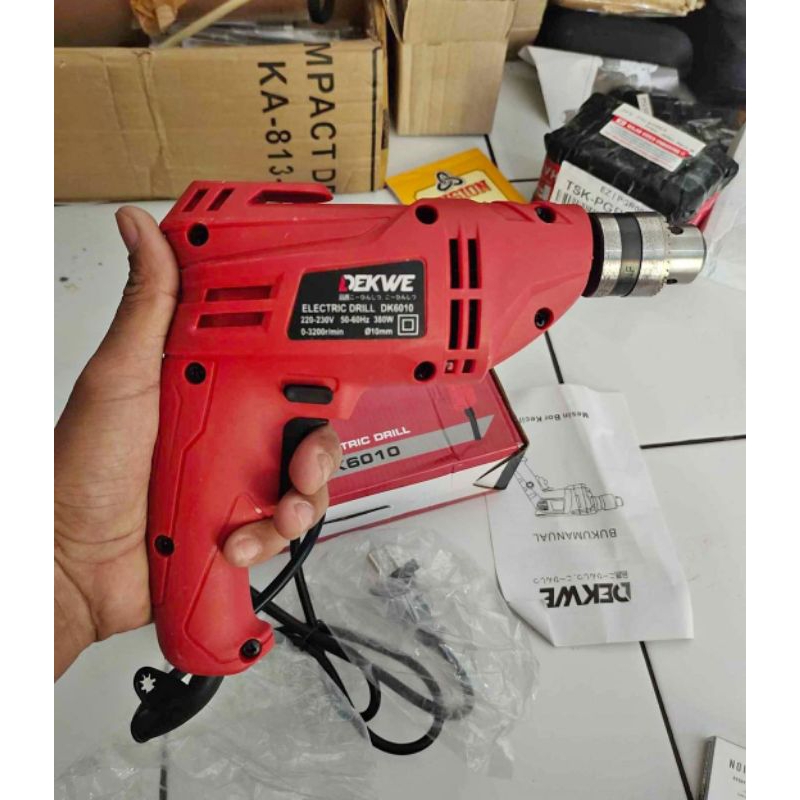 MESIN BOR LISTRIK 10MM BOLAK BALIK