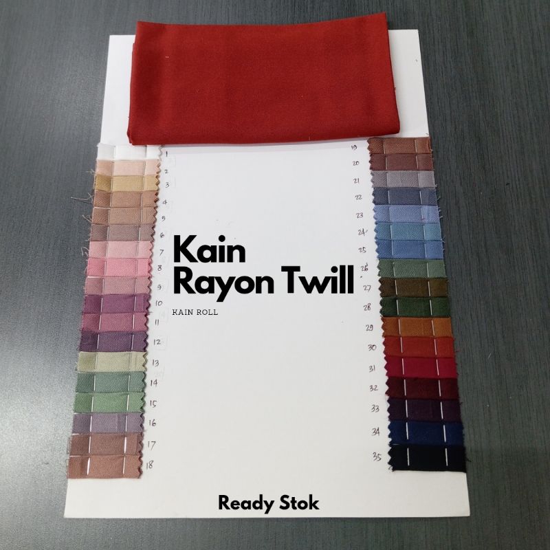 Kain Rayon Twill (ROLL)